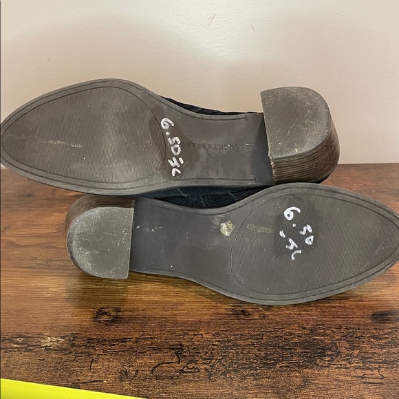 Lucky Brand Charcoal Ankle Boots - Picture 9 of 9